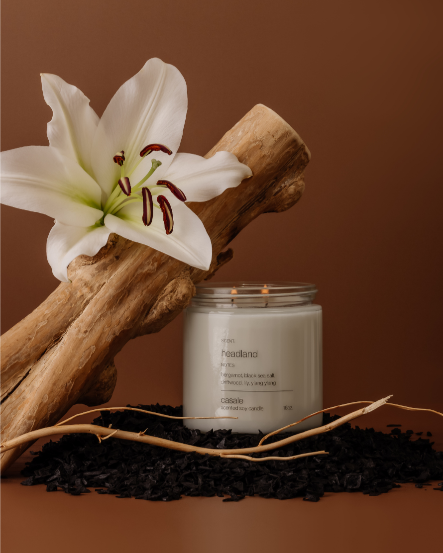 HEADLAND DOUBLE WICKED SOY CANDLE (16oz / 453g)