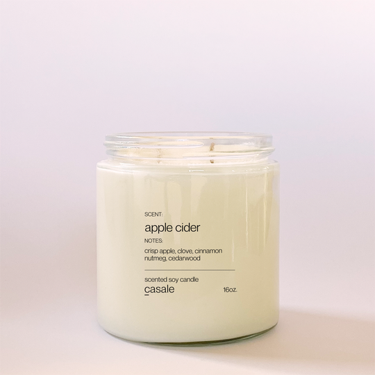 APPLE CIDER DOUBLE WICKED SOY CANDLE (16oz / 453g)
