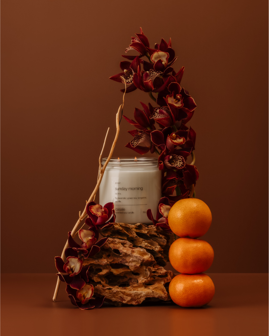 SUNDAY MORNING DOUBLE WICKED SOY CANDLE (16oz / 453g)