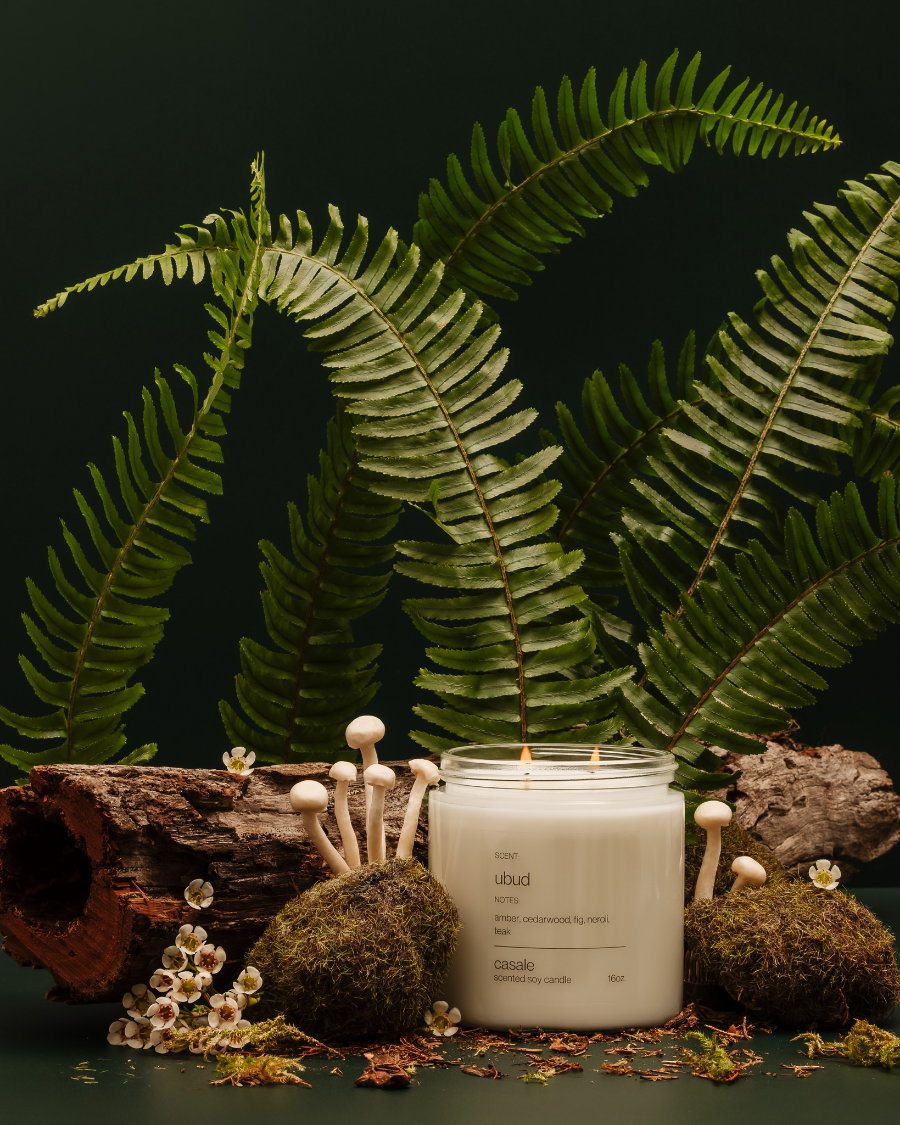 UBUD DOUBLE WICKED SOY CANDLE (16oz / 453g)