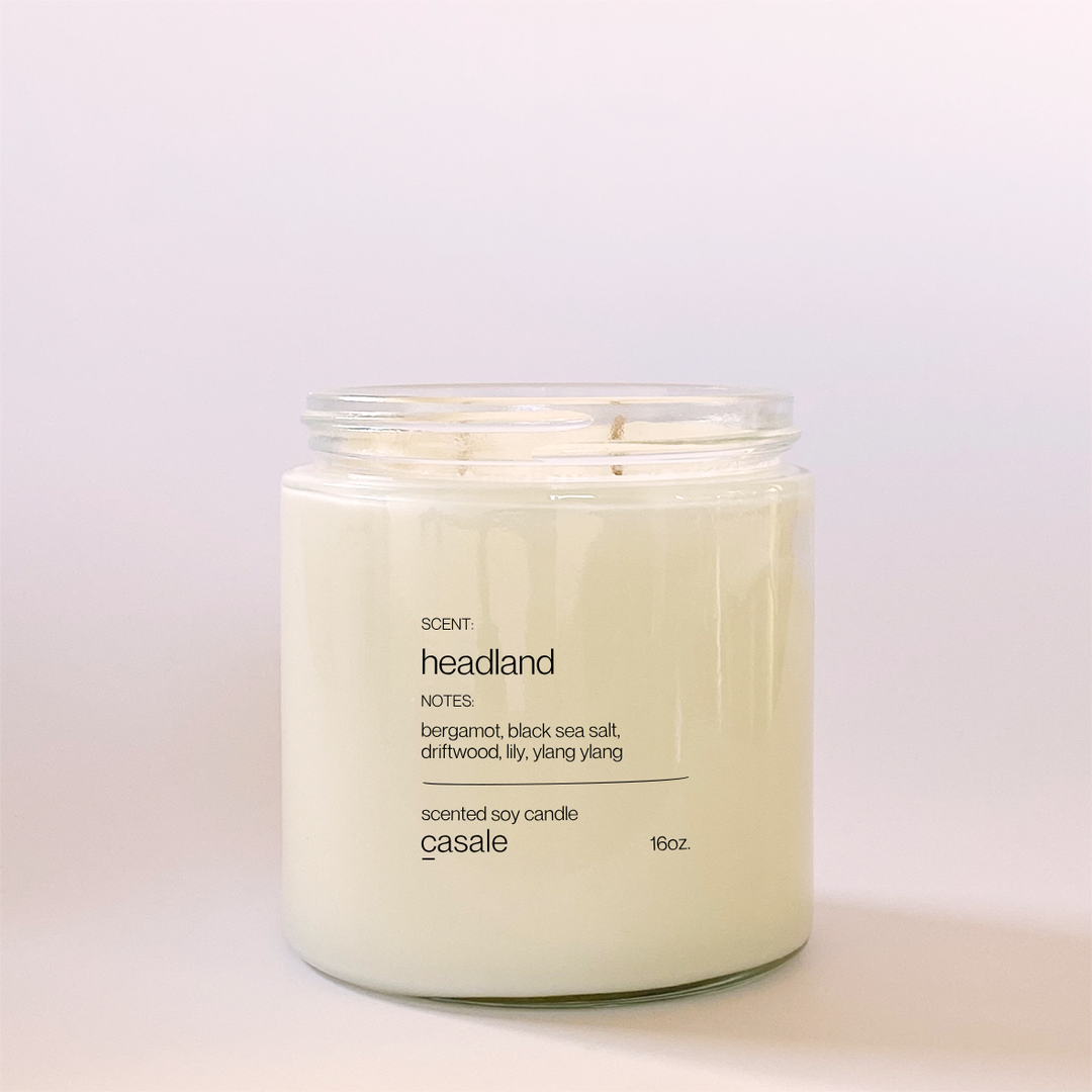 HEADLAND DOUBLE WICKED SOY CANDLE (16oz / 453g)