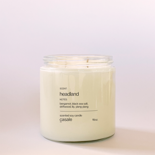 HEADLAND DOUBLE WICKED SOY CANDLE (16oz / 453g)