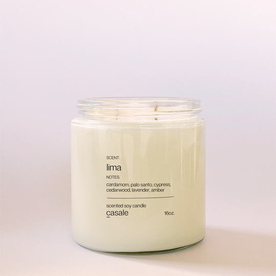 LIMA DOUBLE WICKED SOY CANDLE (16oz / 453g)