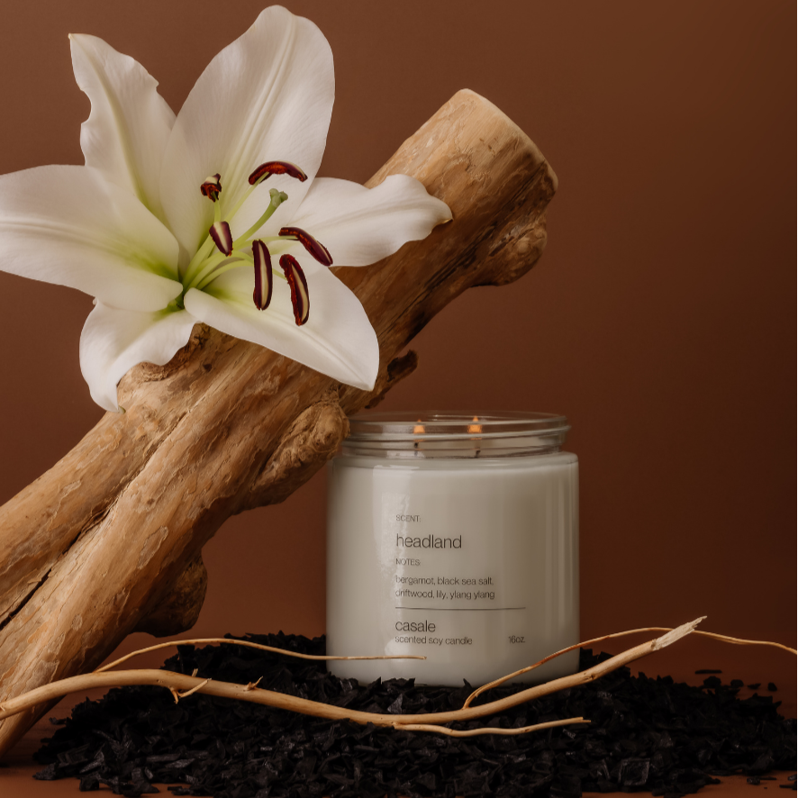 HEADLAND DOUBLE WICKED SOY CANDLE (16oz / 453g)