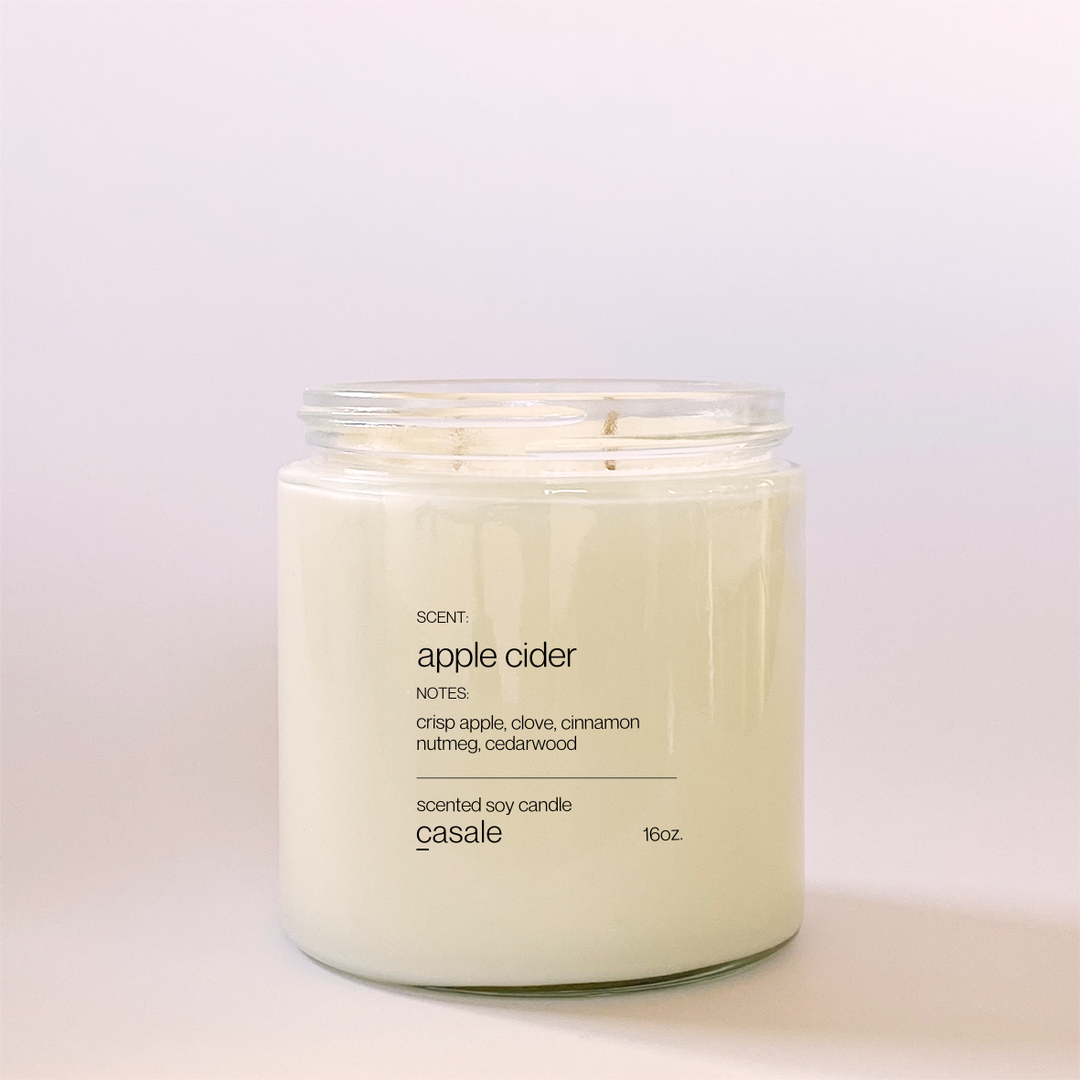 Pre Order: APPLE CIDER DOUBLE WICKED SOY CANDLE (16oz / 453g)