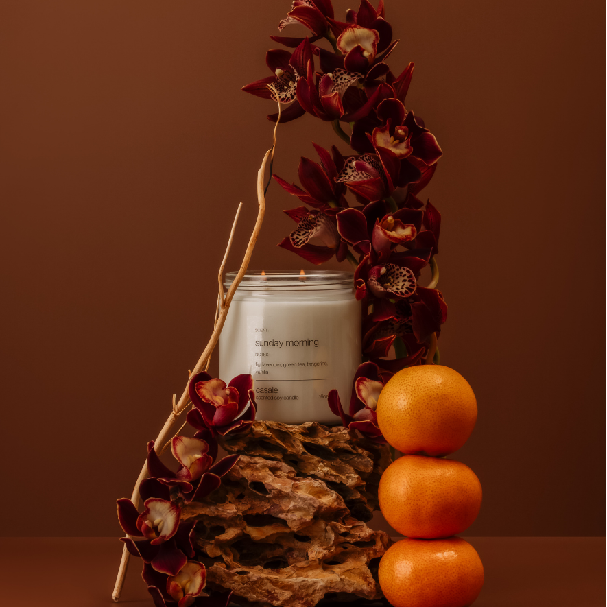 SUNDAY MORNING DOUBLE WICKED SOY CANDLE (16oz / 453g)