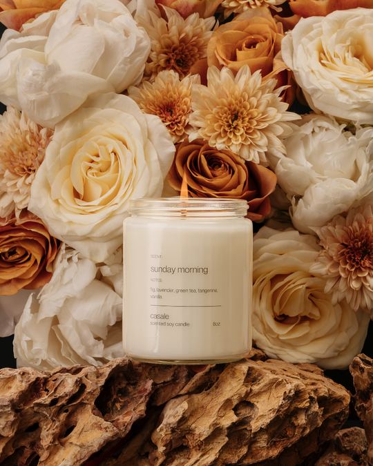 SUNDAY MORNING SINGLE WICKED SOY CANDLE (8oz / 226g)