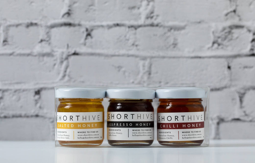 ShortHive - The Mini Pack: Salted/Espresso/Cacao