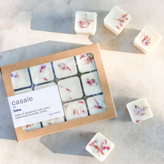 12 LIMA BOTANICAL SOY WAX MELTS