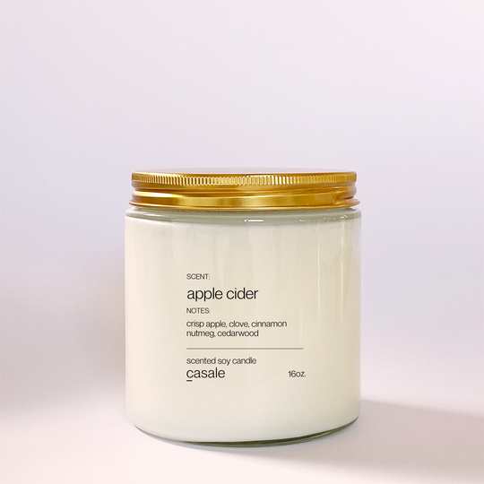 Pre Order: APPLE CIDER DOUBLE WICKED SOY CANDLE (16oz / 453g)
