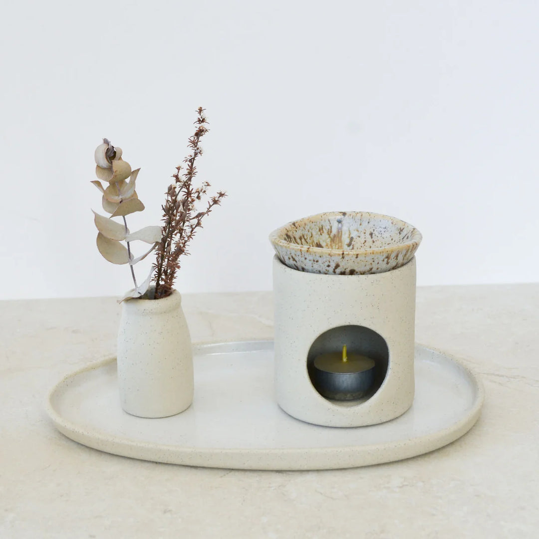 Kim Wallace Ceramic Soy Melter / Oil Burner