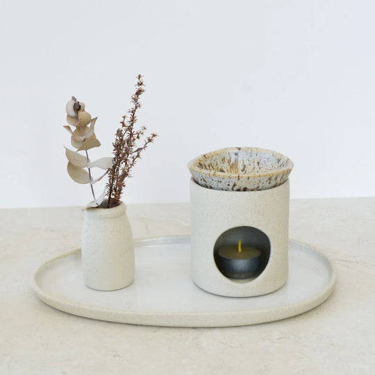 Kim Wallace Ceramic Soy Melter / Oil Burner