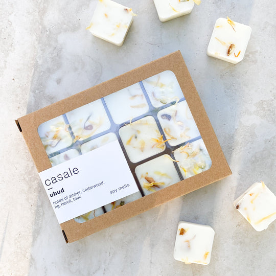 12 UBUD BOTANICAL SOY WAX MELTS