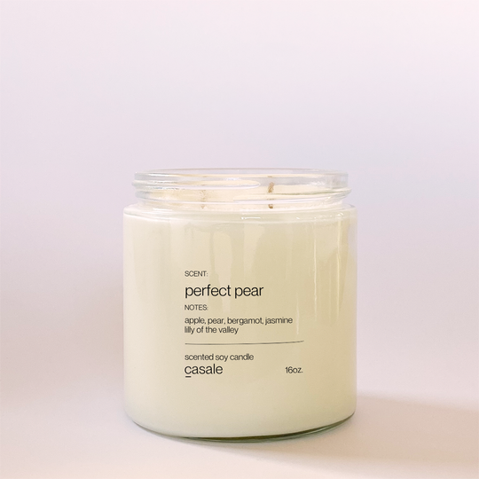 PERFECT PEAR DOUBLE WICKED SOY CANDLE (16oz / 453g)