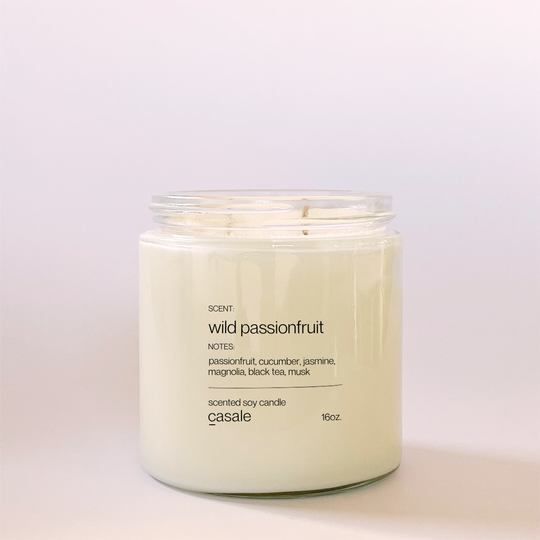 WILD PASSIONFRUIT DOUBLE WICKED SOY CANDLE (16oz / 453g)
