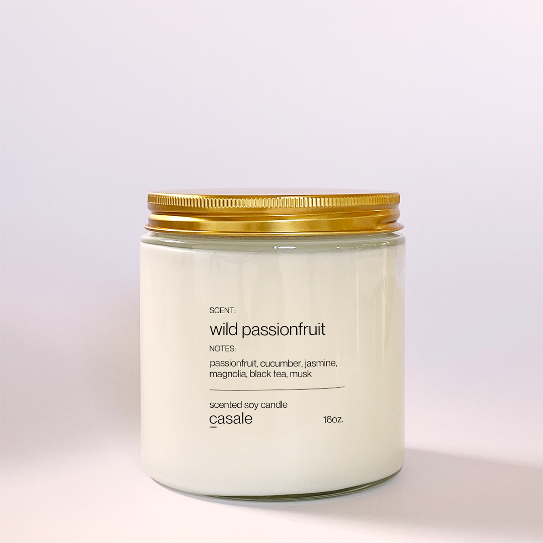 WILD PASSIONFRUIT DOUBLE WICKED SOY CANDLE (16oz / 453g)