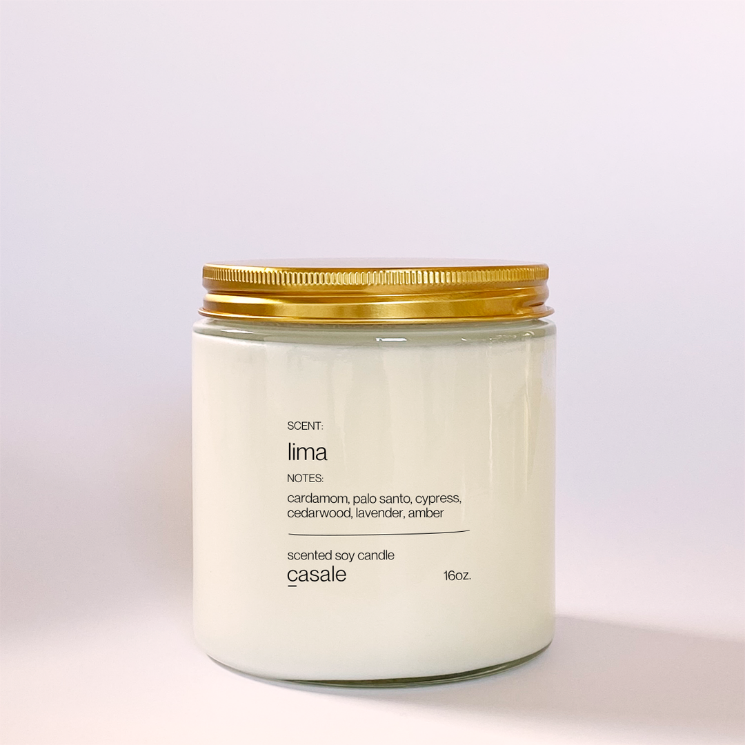 LIMA DOUBLE WICKED SOY CANDLE (16oz / 453g)