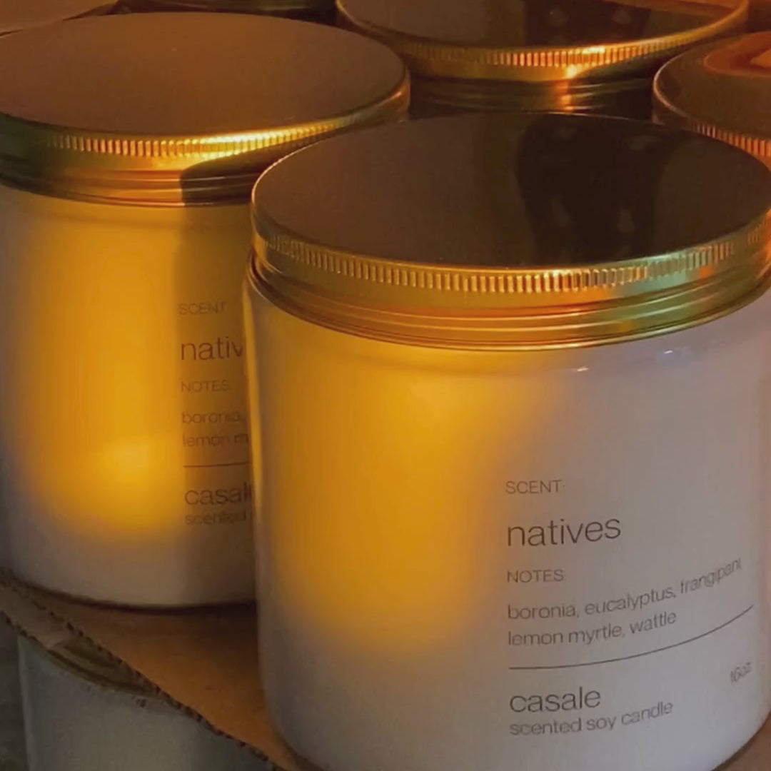 NATIVES DOUBLE WICKED SOY CANDLE (16oz / 453g)